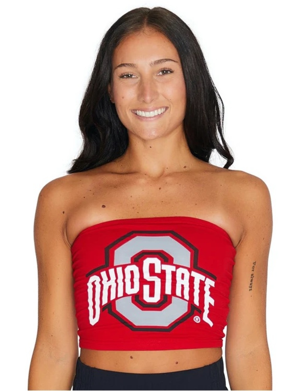 Logo Brands Ohio State Buckeyes Red Tube Top One Size NWT